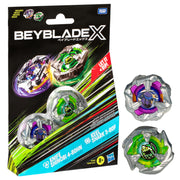 Beyblade X Knife Shinobi Keel Shark Dual Pack Set