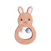 Big Jigs Wooden Rabbit Rattle