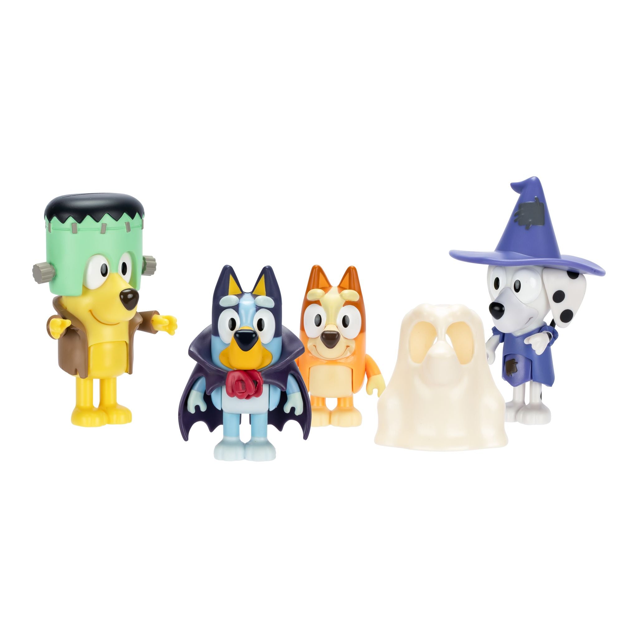 Bluey S11 Figure 4 Pack - Halloween Costume Party