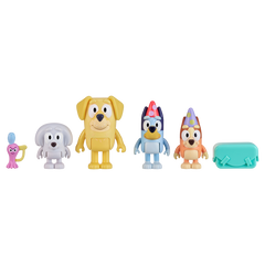 Bluey S9 Figure 4 Pack - Pass The Parcel