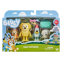 BLUEY S9 FIGURE 4 PACK - PASS THE PARCEL