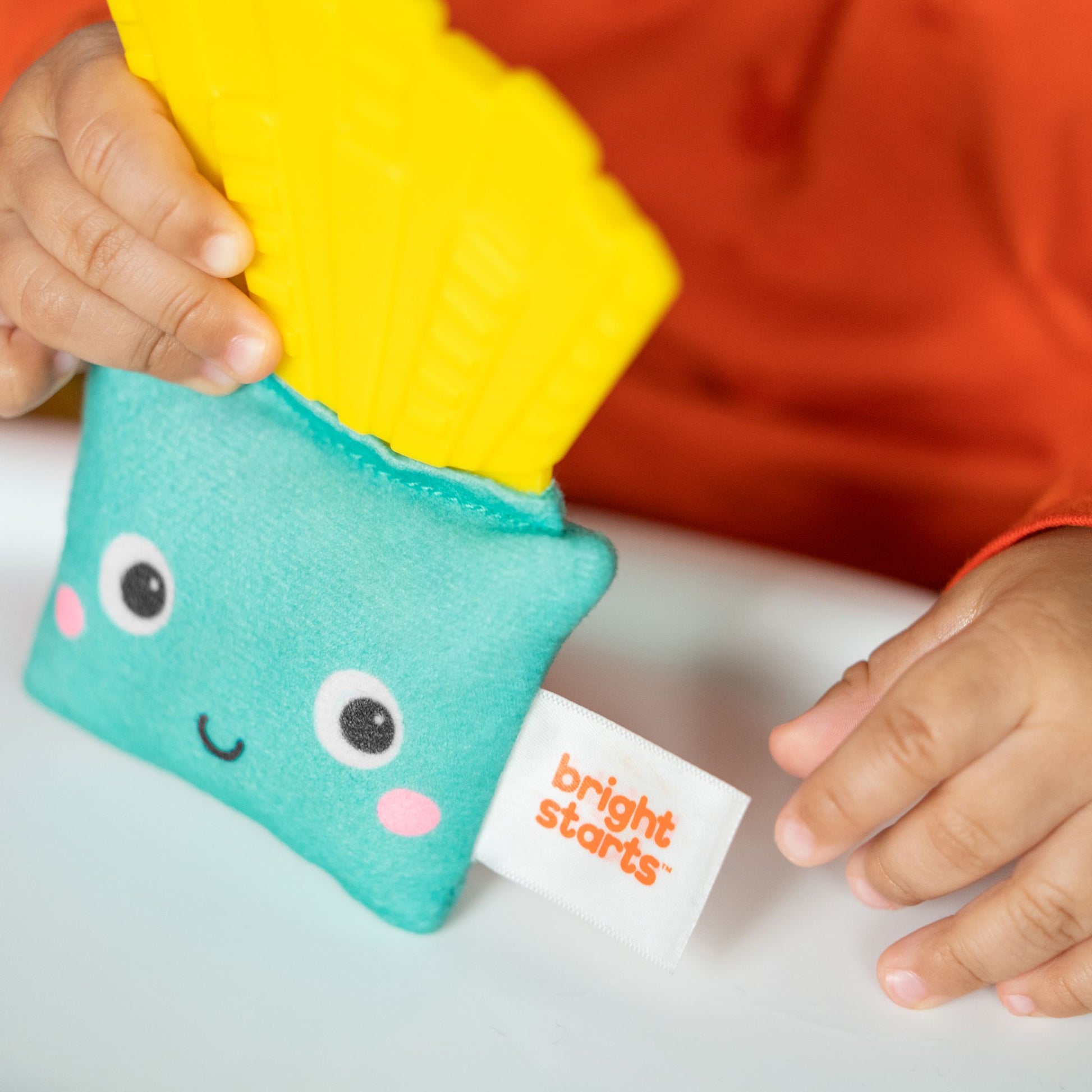 Bright Starts Side Of Smiles Crinkle Teether - Toyworld NZ