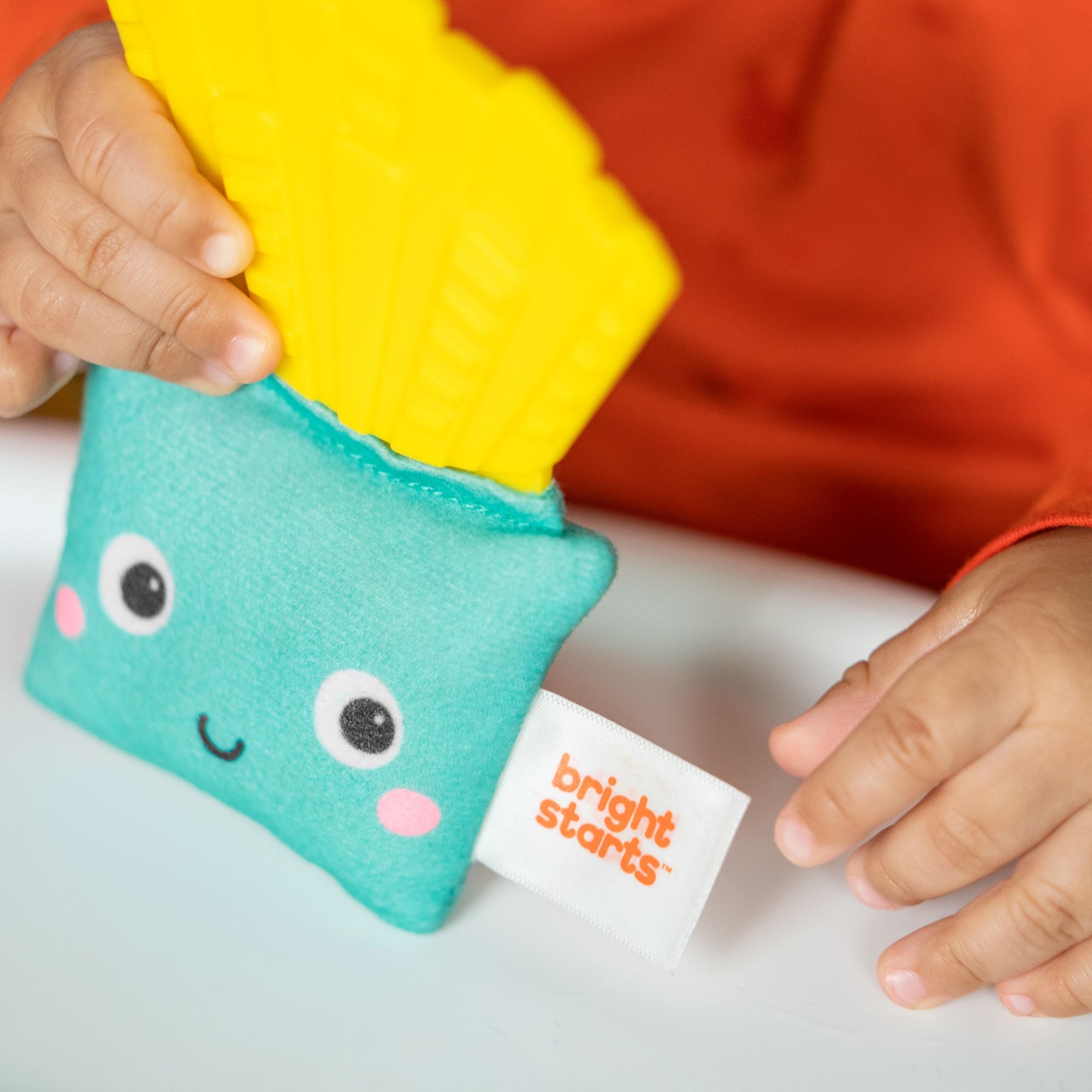 Bright Starts Side Of Smiles Crinkle Teether - Toyworld NZ