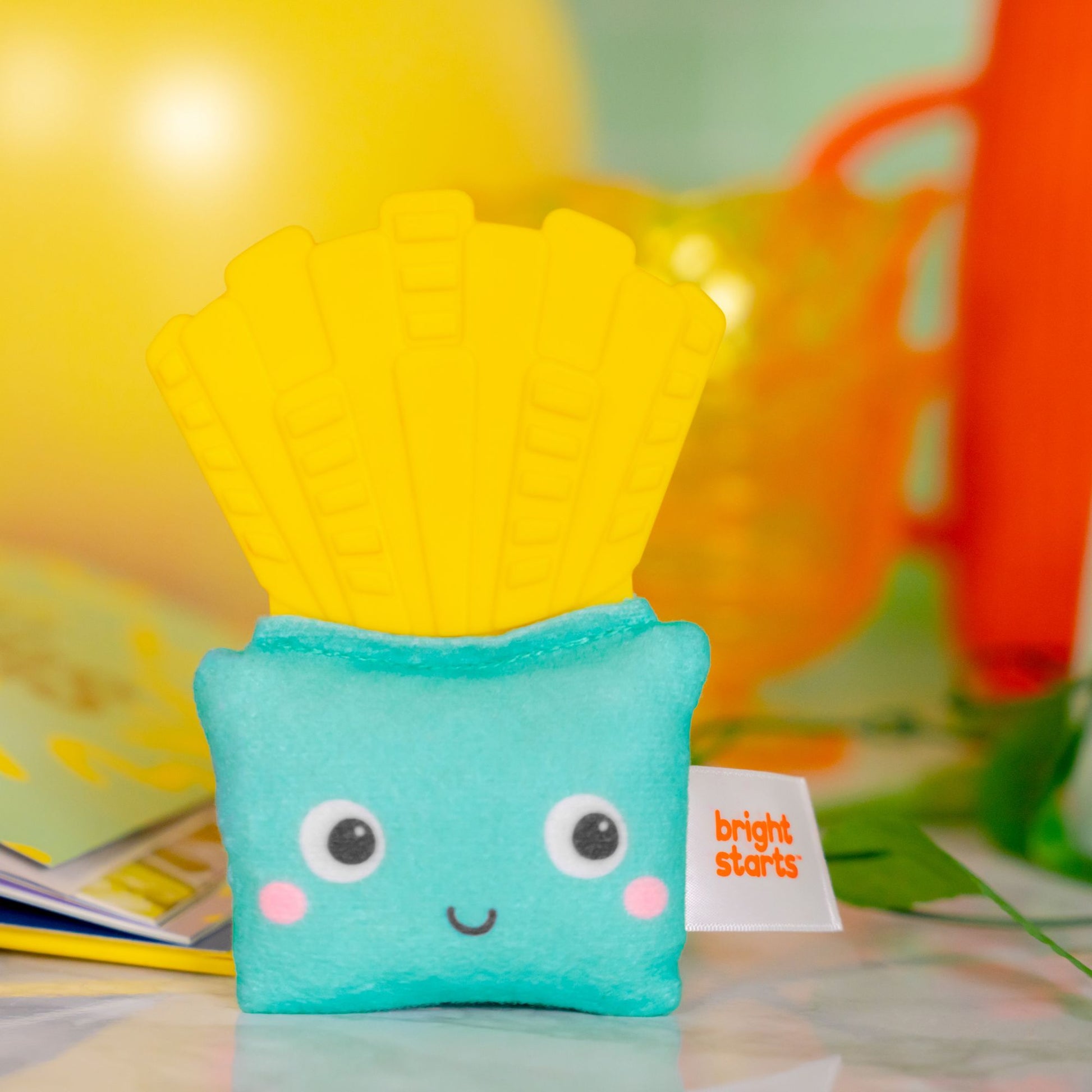 Bright Starts Side Of Smiles Crinkle Teether - Toyworld NZ