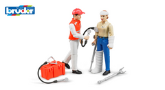 BRUDER EMERGENCY SERVICES FIGURE SET WITH ACCESSORIES