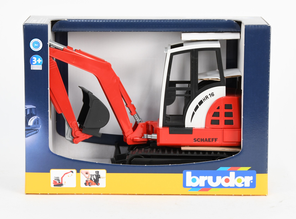 Bruder Compact Construction Vehicle - Schaeff Mini Excavator