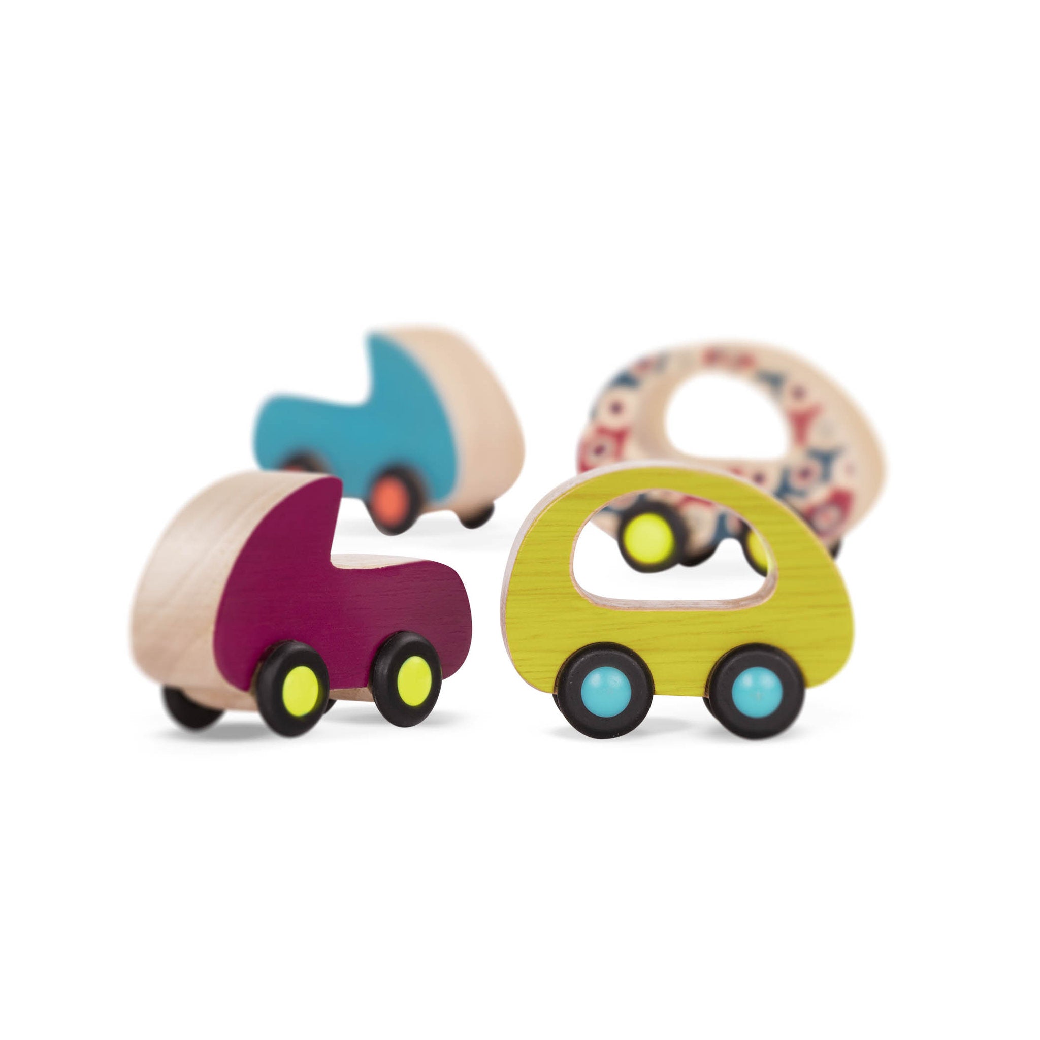 B. Free Wheee-lees Mini Wooden Cars