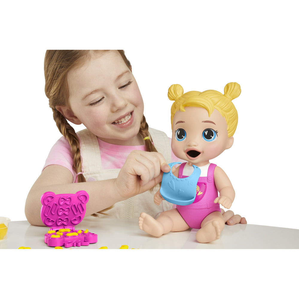 Baby Alive Dinnertime Creations Blonde Hair Harper