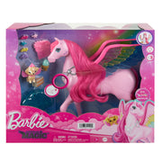 Barbie A Touch Of Magic Pegasus Horse toy, in packaging.