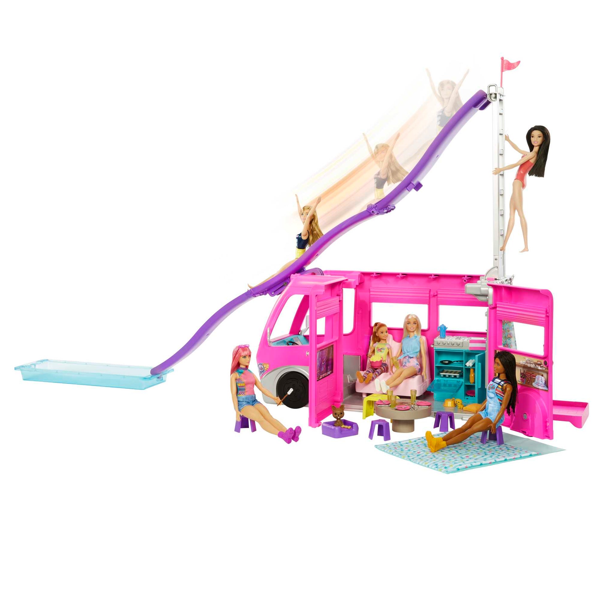 Barbie Dream Camper Vehicle Playset - Toyworld NZ