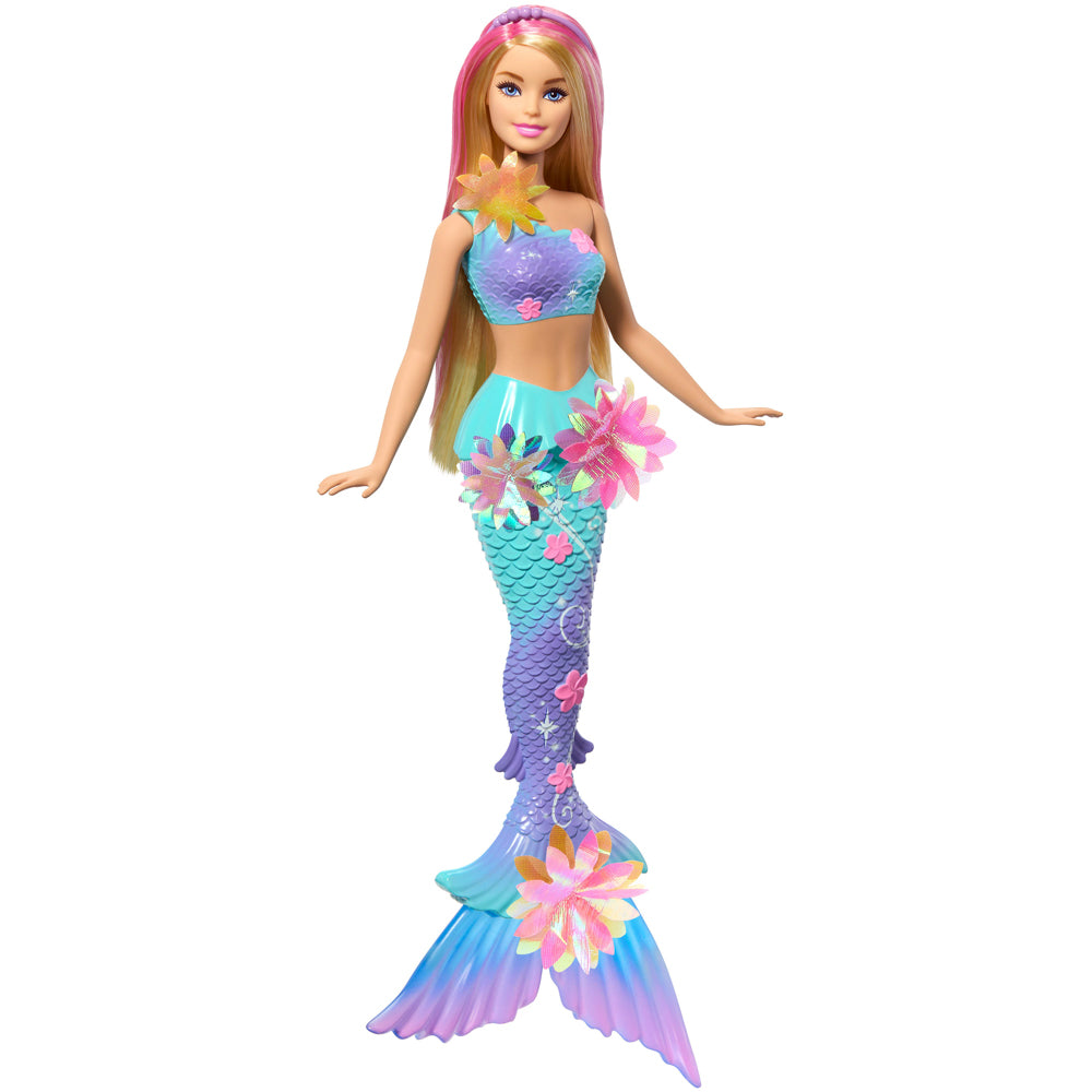 Barbie Flower Magic Mermaid Doll with mermaid tail.