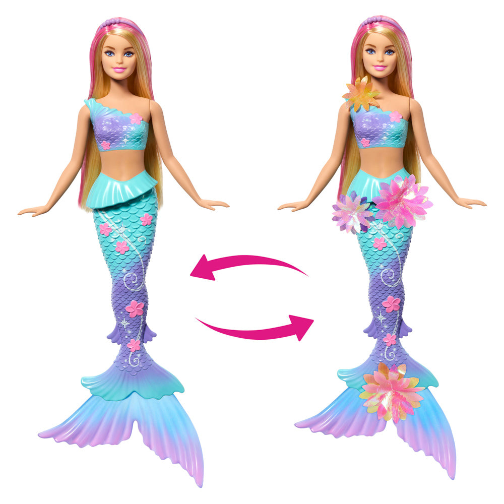 Barbie Flower Magic Mermaid Doll with mermaid tail.