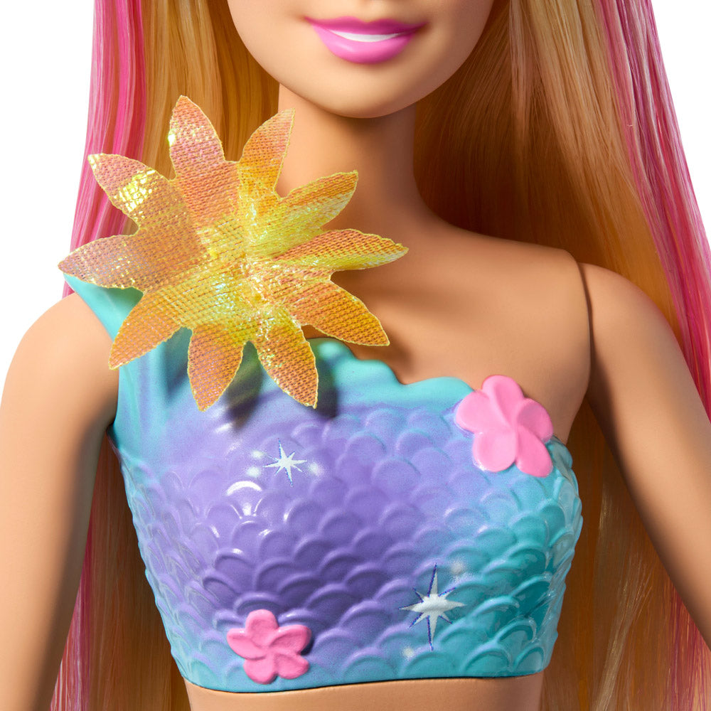 Barbie Flower Magic Mermaid Doll with mermaid tail.