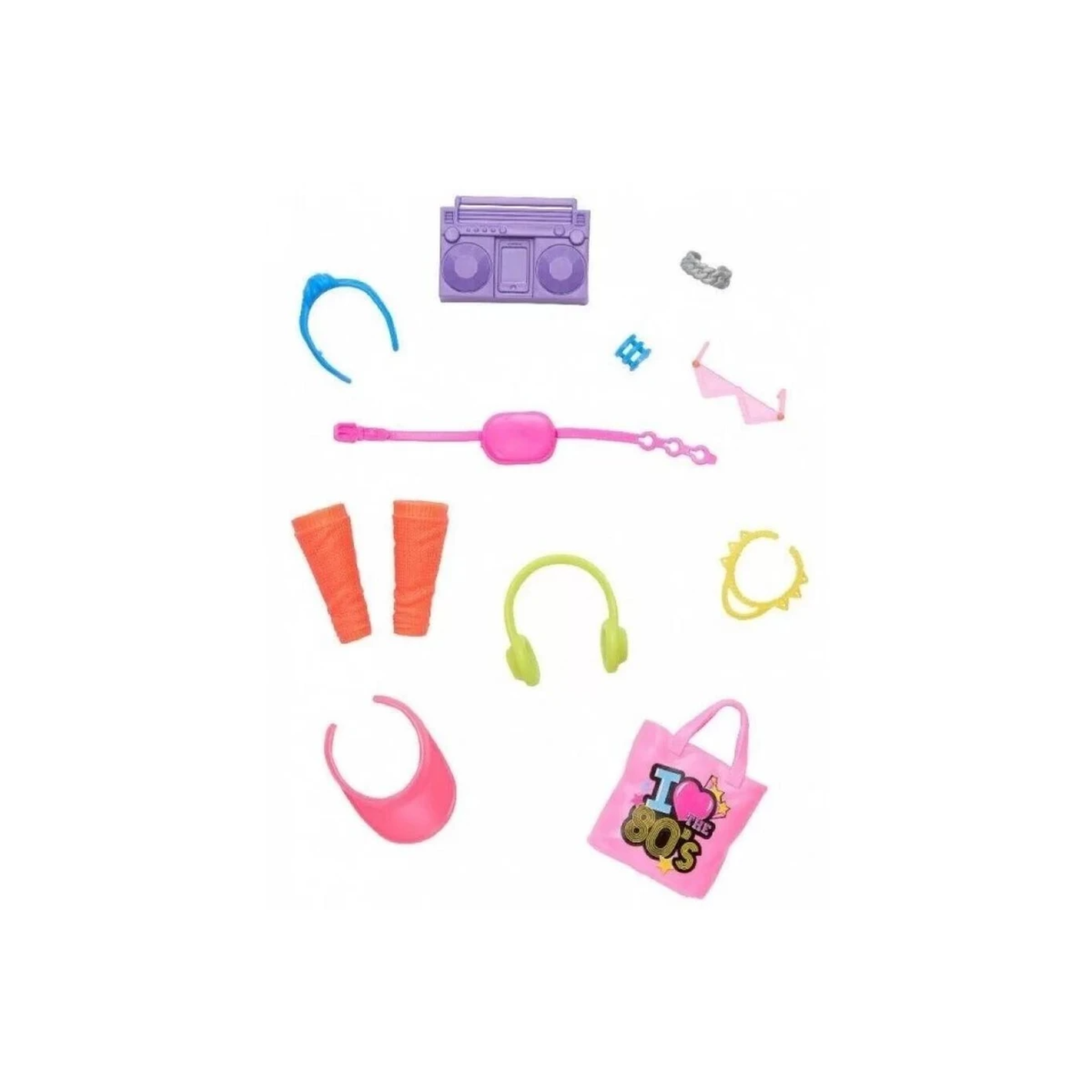 Barbie Themed Fashion Pack I Love the 80s