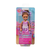 Barbie In The Nutcracker Chelsea Child Doll - Snow Fairy Brunette ballerina.