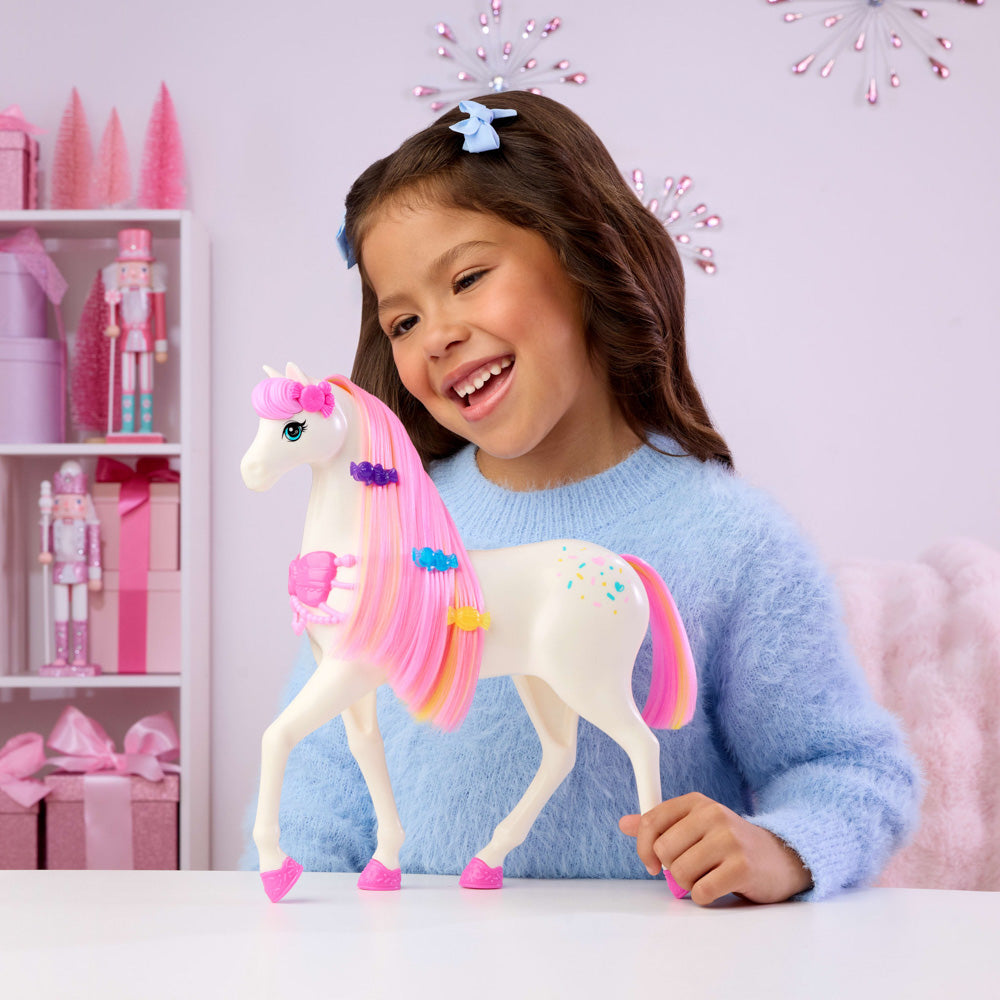 Barbie In The Nutcracker Land of Sweets Horse Playset.