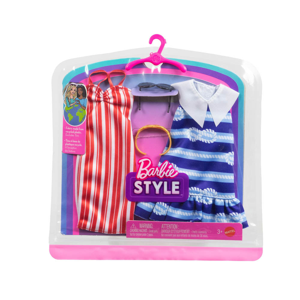 Barbie Style Fashion 2 Pack - Beach Dress - Toyworld NZ