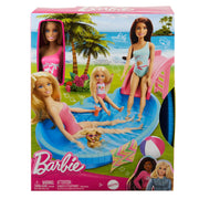 Barbie Summer Pool & Doll Playset.