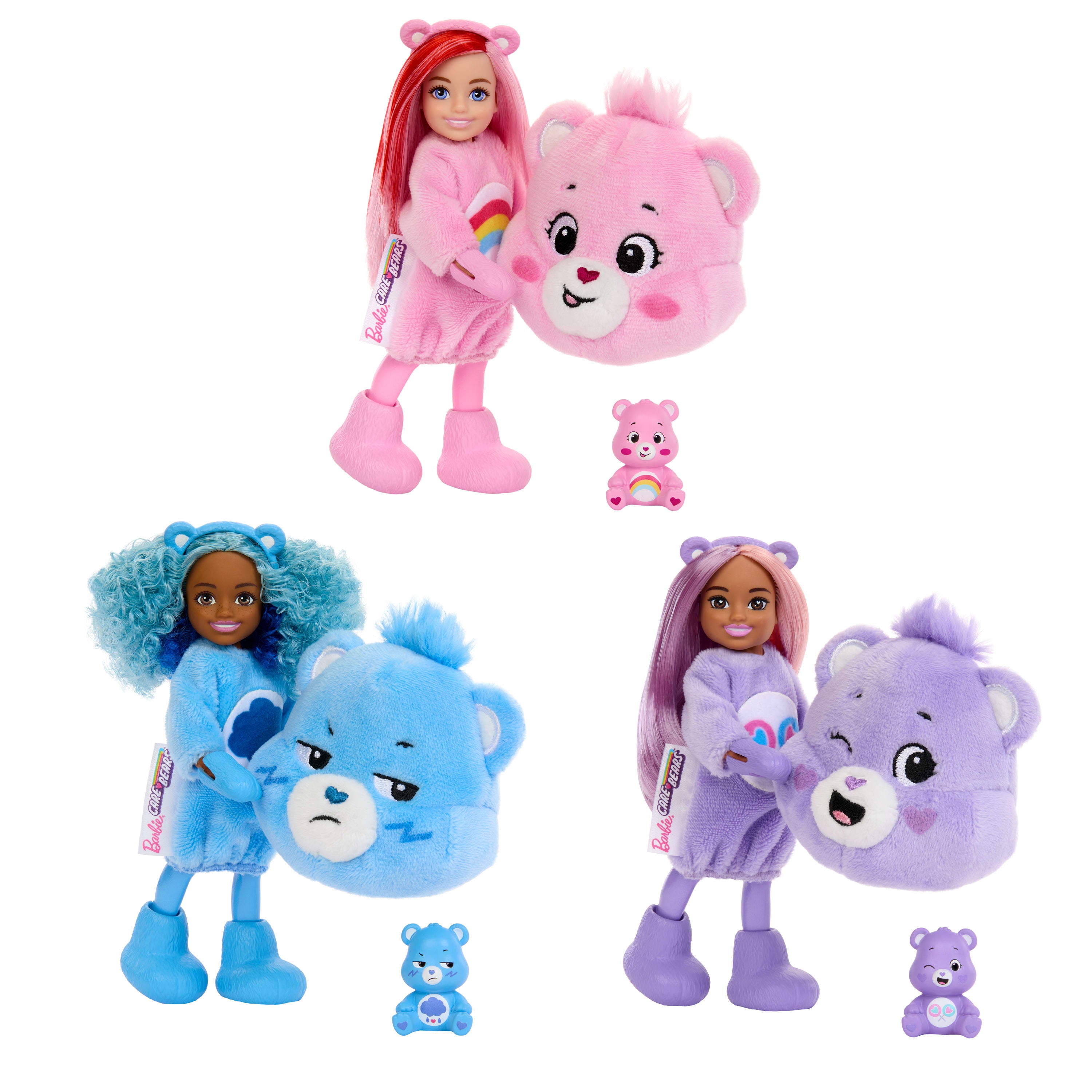 Barbie Cutie Reveal Care Bears Chelsea Surprise Doll