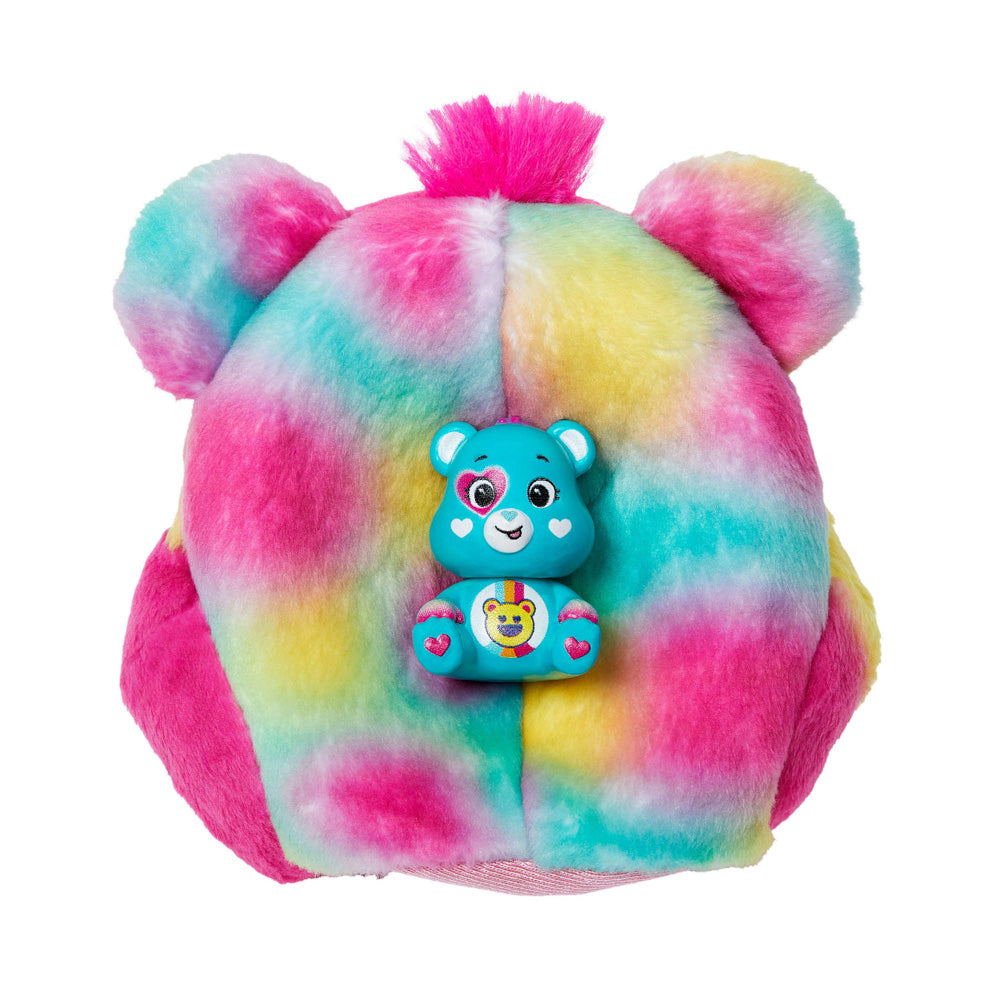 Head and toy included in the Barbie Cutie Reveal Care Bears - Good Vibes Bear Doll Toy