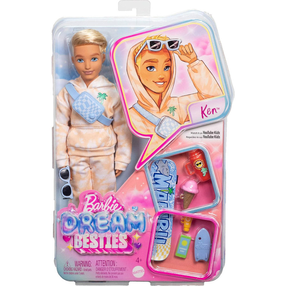 Barbie Dream Besties Boy Doll - Ken, in packaging