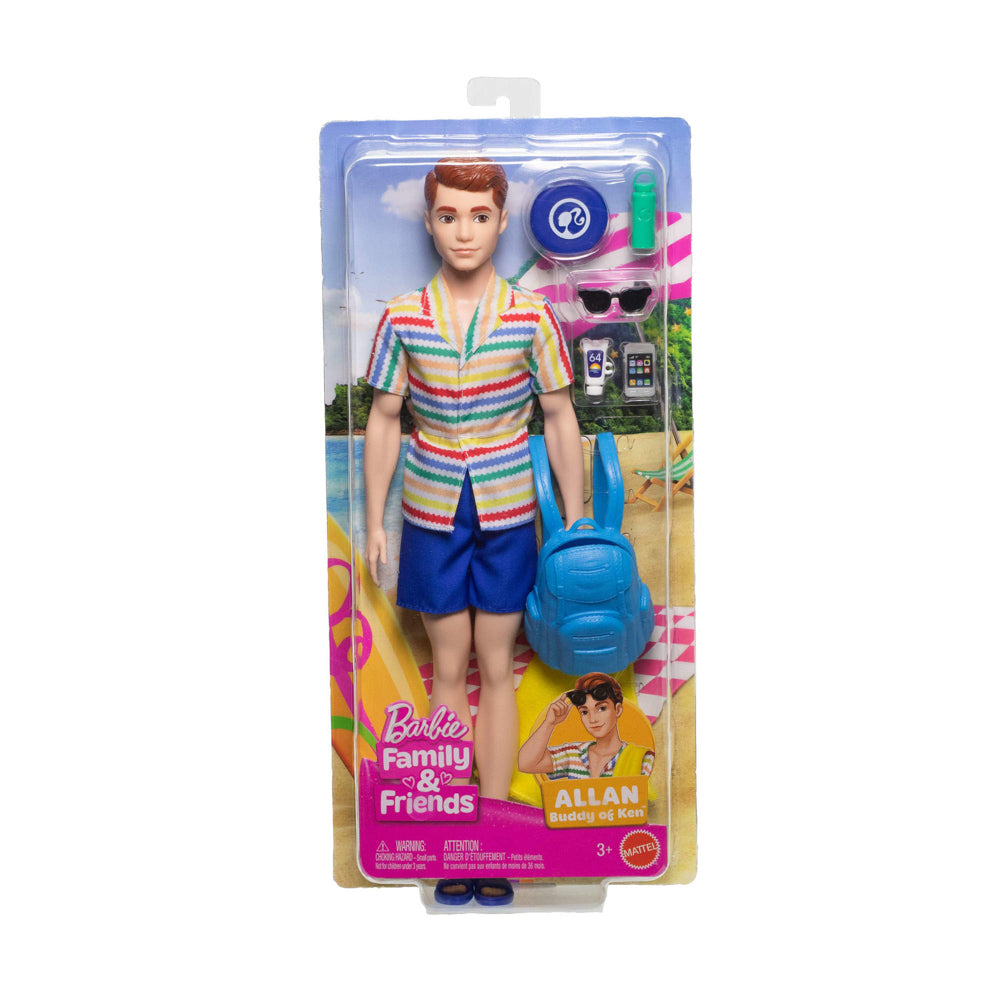 Barbie Family & Friends - Allan Buddy of Ken doll, in packaging