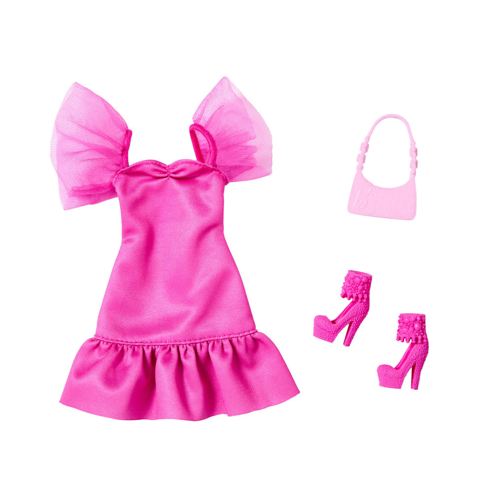 Barbie Fashion Complete Looks - Pink Dress clothing set