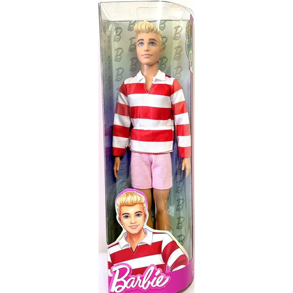 Barbie Ken Fashionista Doll - 241 Striped Sweater, in packaging