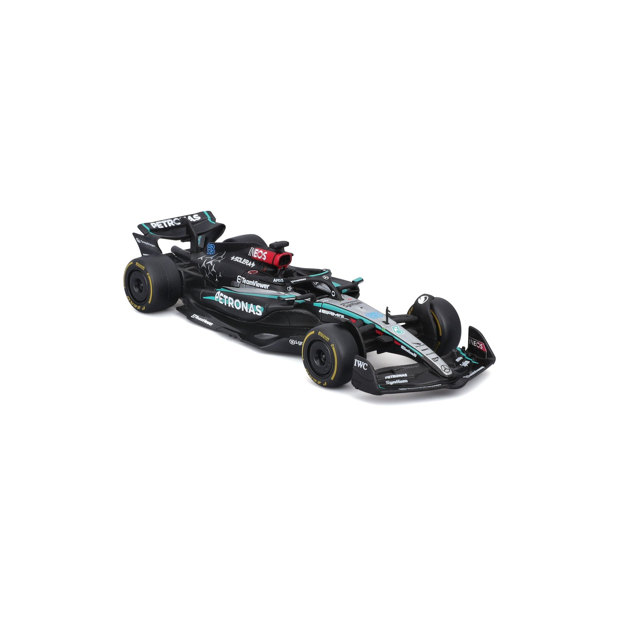 Bburago 1:43 F1 Mercedes 2024, Wb #63 Russell