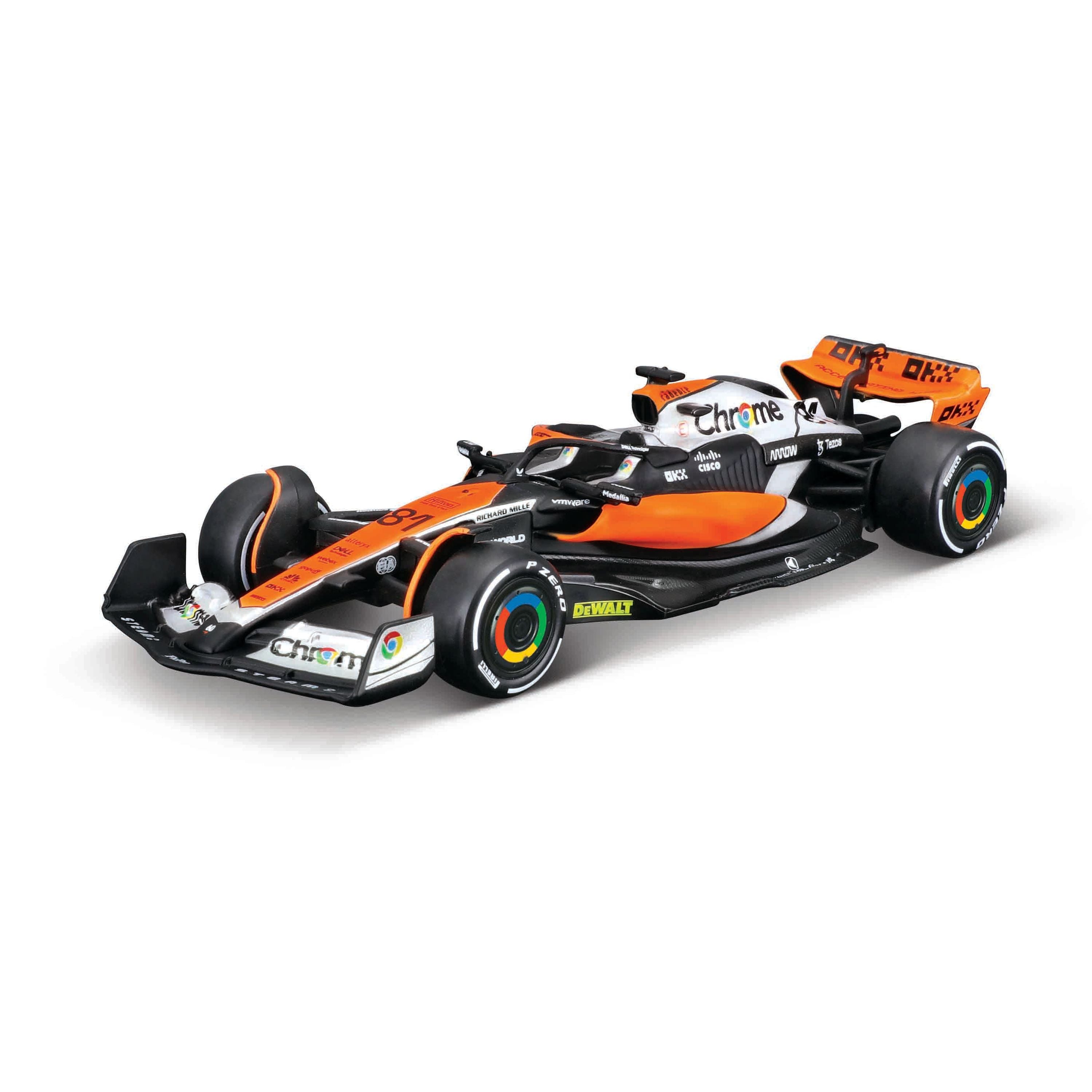 Bburago 1:43 Mclaren F1 2023 #4 Lando Norris