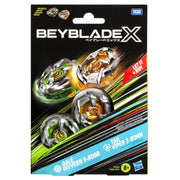 Beyblade X Gale Wyvern 5-80GB and Tail Viper 3-80HN Top Dual Pack Set - Toyworld NZ