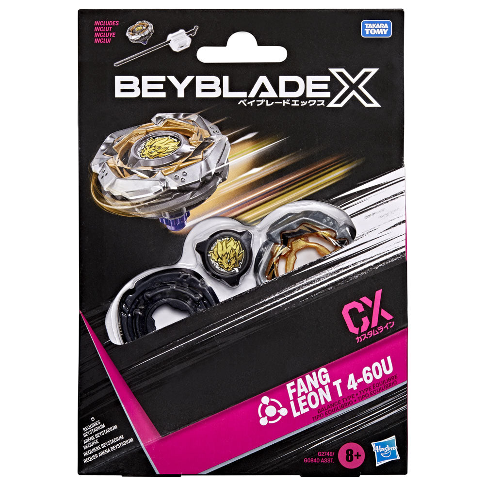 Beyblade X Fang Leon T 4-60U CX Starter Pack, in packaging