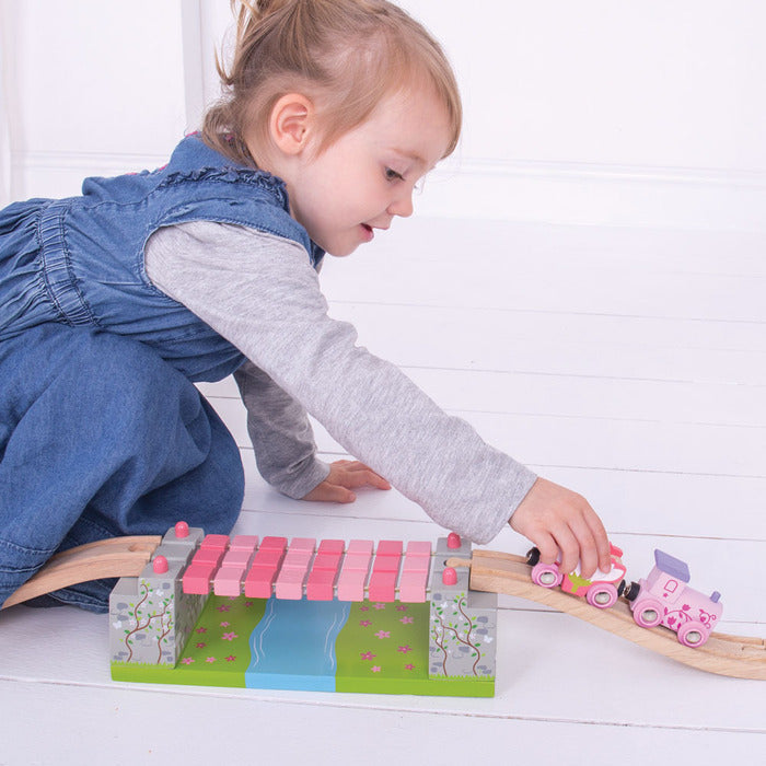 Big Jigs Pink Fairy Rope Bridge – Toyworld NZ
