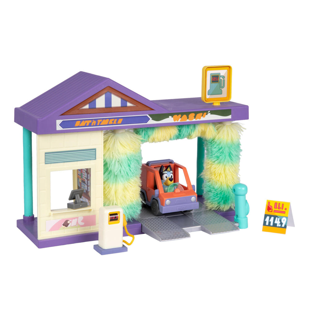 Bluey Car Wash Playset - Toyworld NZ
