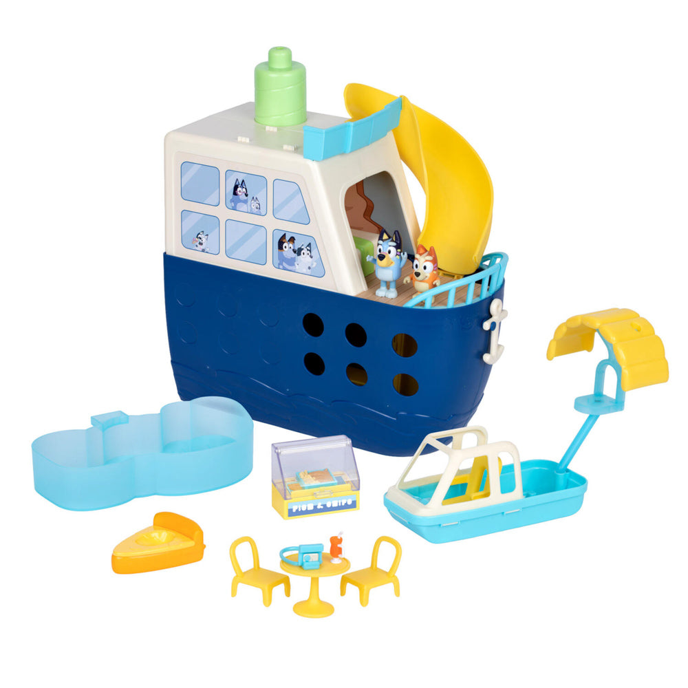 Bluey Cruise Ship Playset - Toyworld NZ