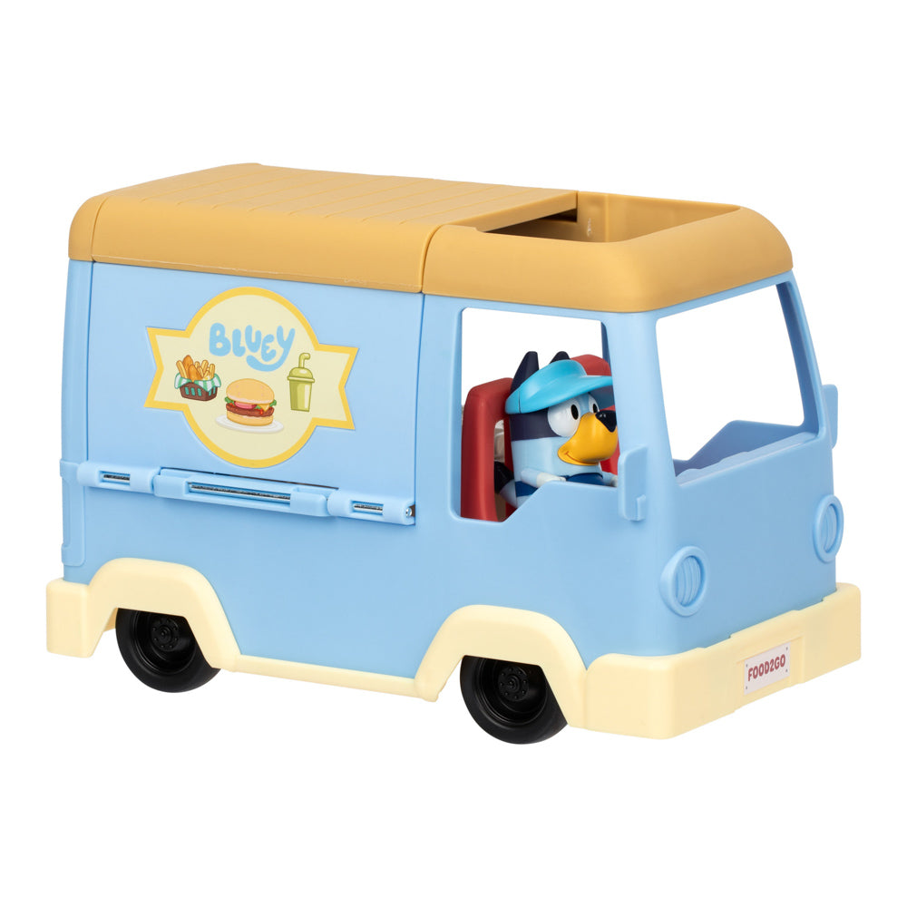Bluey Let's Play Chef Food Truck Playset toys.