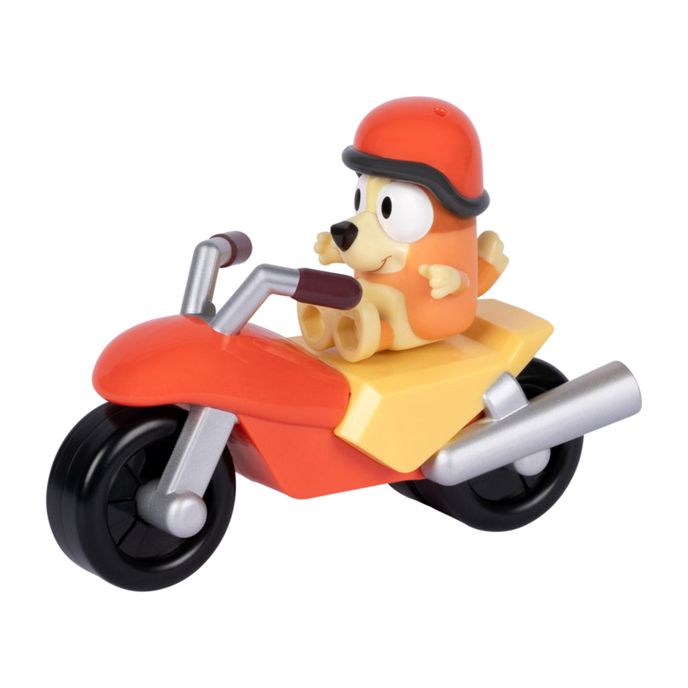 Bluey Motorbike with Bingo