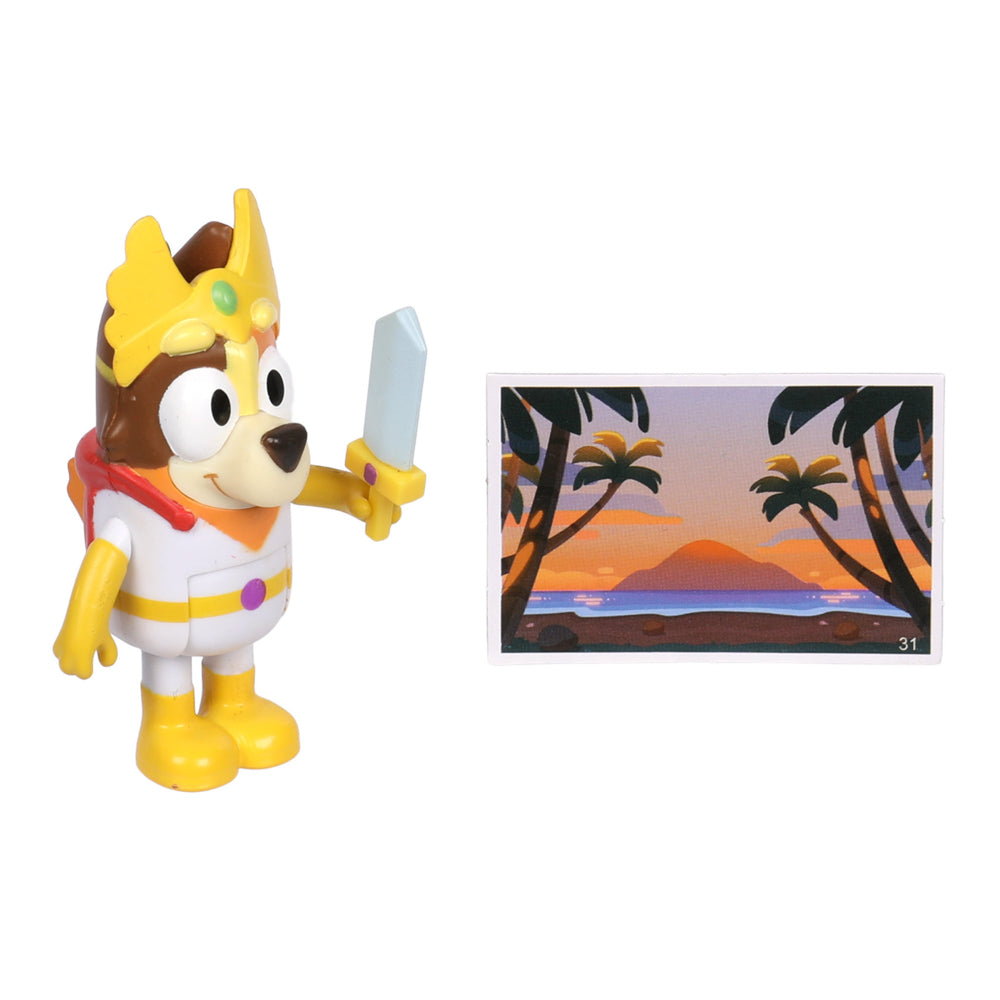 Bluey Series 15 Story Starter Pack Toy Young Chilli Playset - Assorted Styles, in packaging.