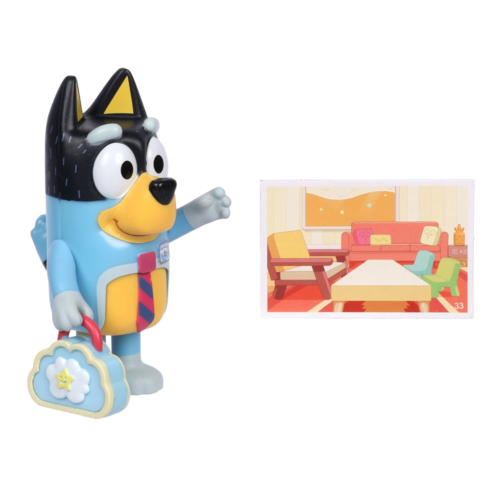 Bluey Series 15 Story Starter Pack Toy Bandit Playset - Assorted Styles, in packaging.