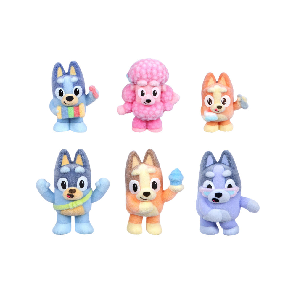 Bluey Fuzzies Deluxe Figure Pack
