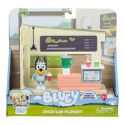 Bluey Let's Play Chef Mini Playset Juice Bar toy, in packaging