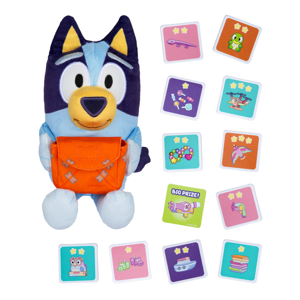 Bluey Pass The Parcel Musical Game with plush soft toy