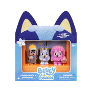 Bluey Series 1 Fuzzies Doll figures Shadowlands Episode Pack toys, in packaging