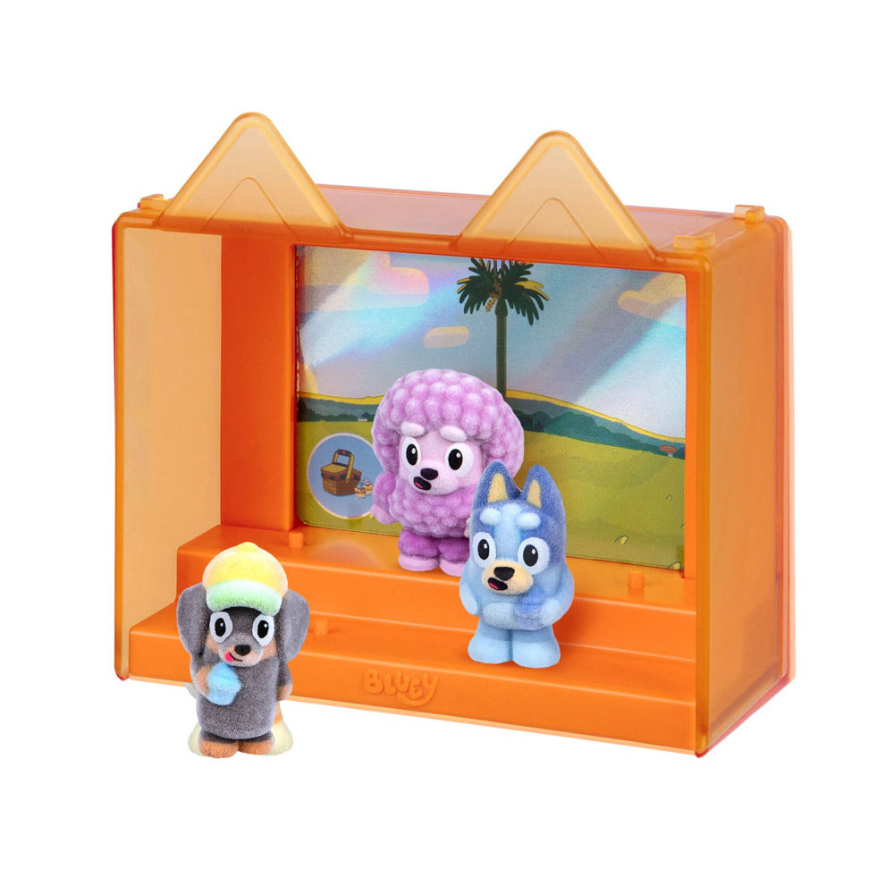 Bluey Series 1 Fuzzies Doll figures Shadowlands Episode Pack toys