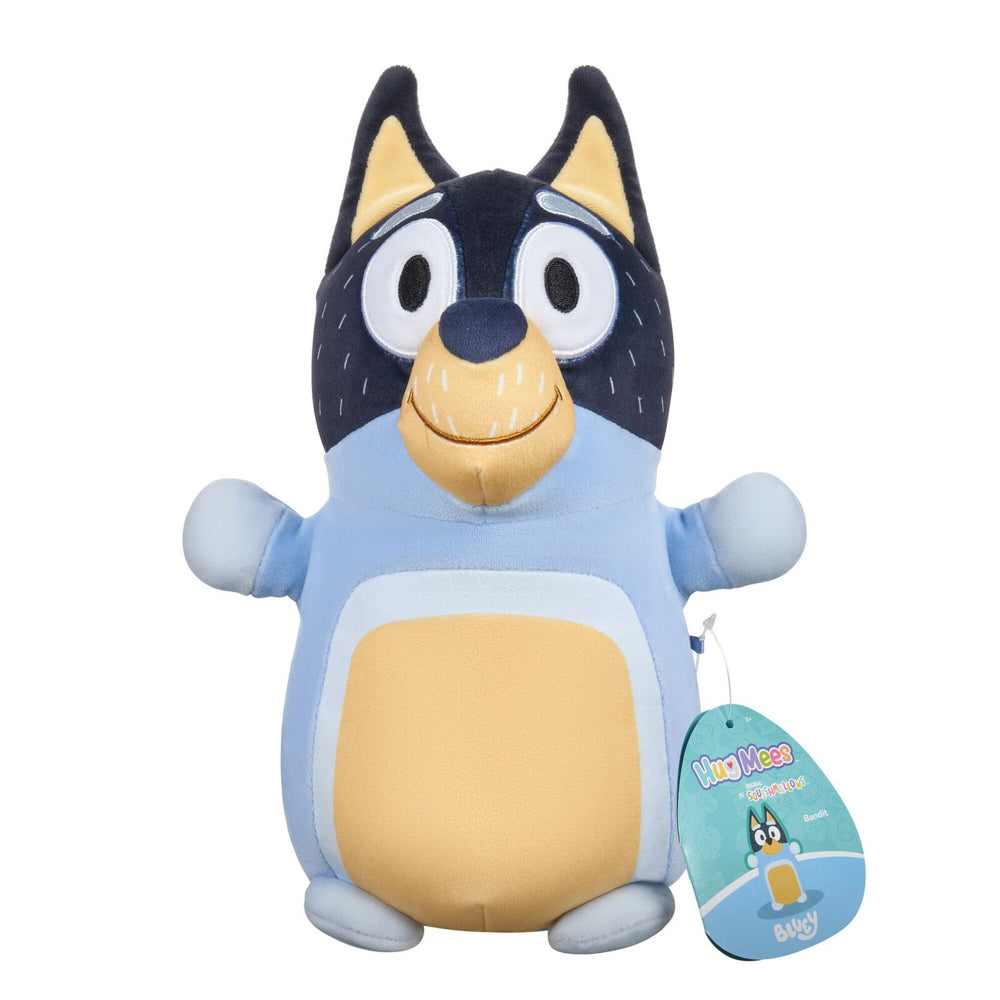 Bluey Squishmallows 10 Inch Bluey HugMees Plush - Bandit soft toy