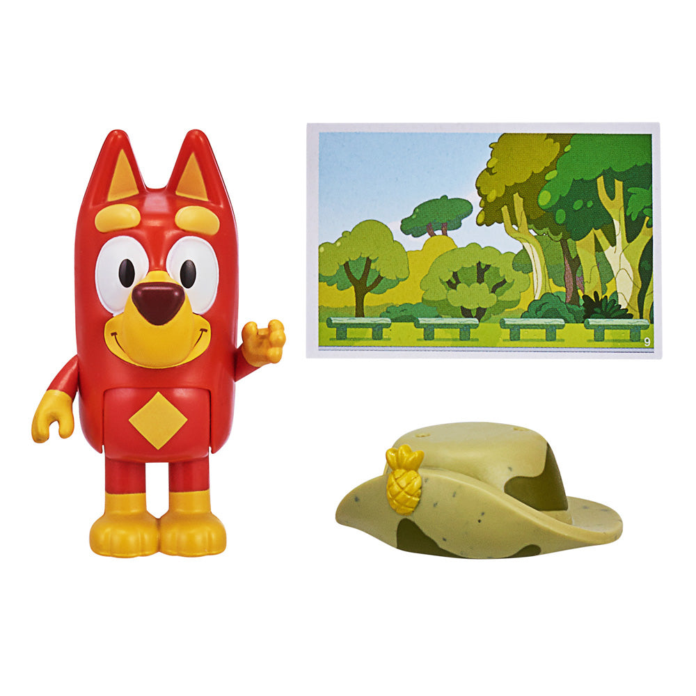 Bluey Story Starter Figure Series 14 Assorted Styles rusty and army hat