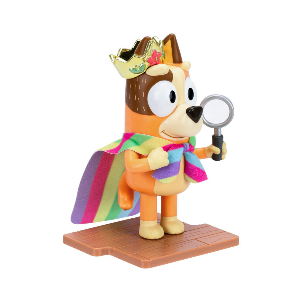 Bluey Studio Collector Figure Series 14 Queen Chilli toy on removable display base.