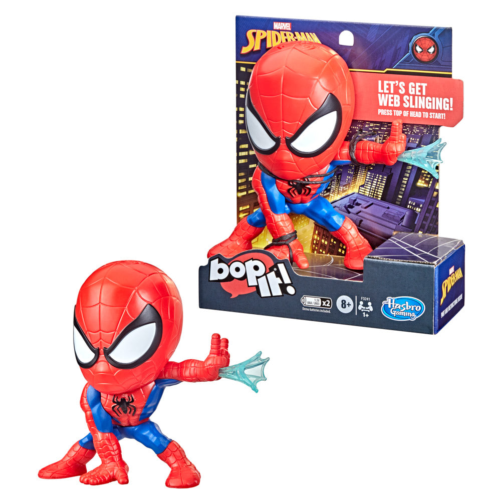 Bop It! Marvel Spider-Man Edition game toy