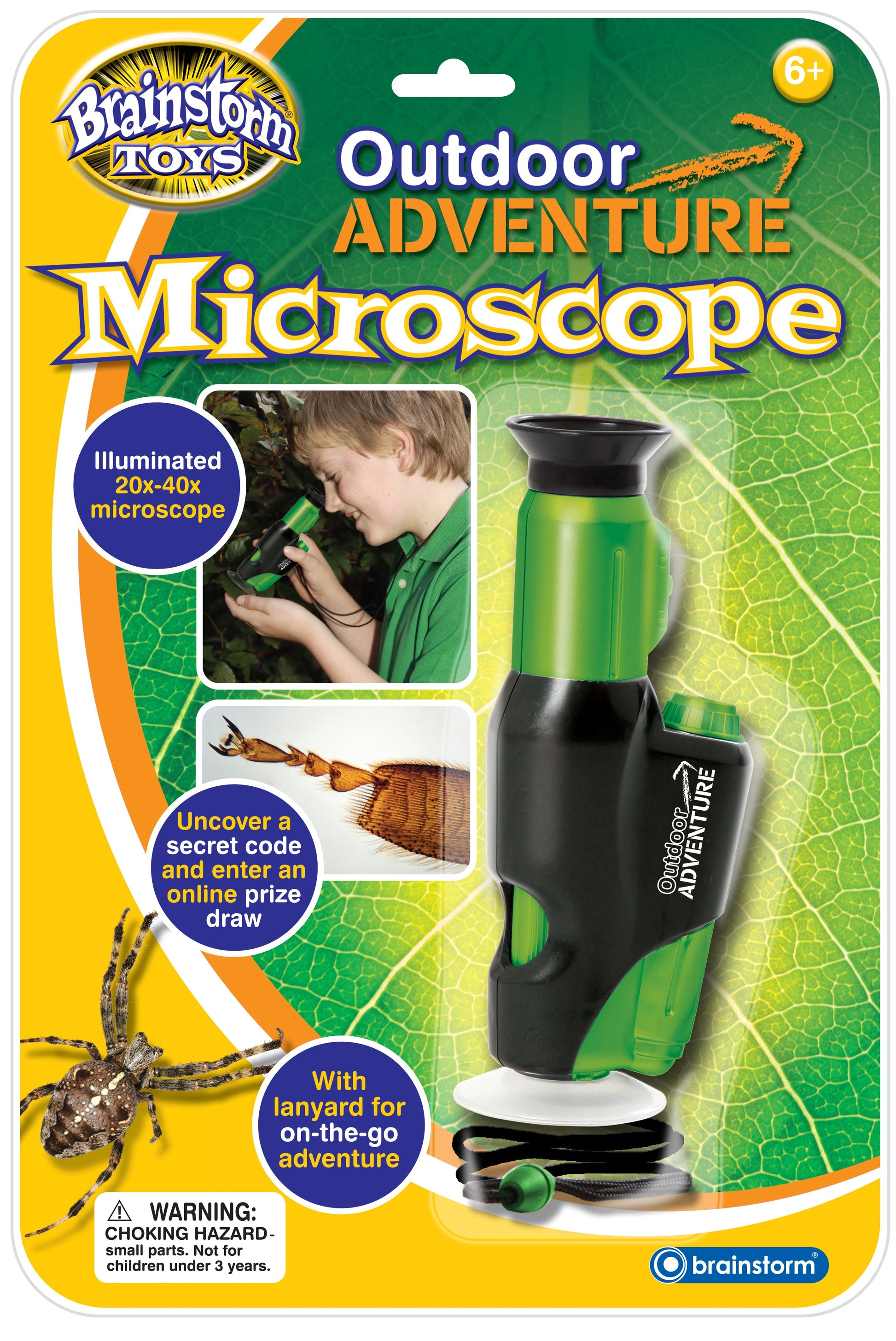 Brainstorm Toys Outdoor Adventure Microscope - Toyworld NZ