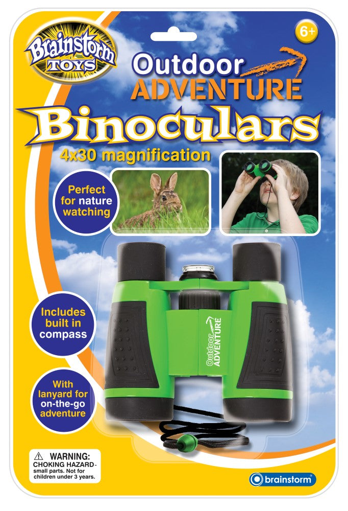 Brainstorm Toys Outdoor Adventure Binoculars - Toyworld NZ